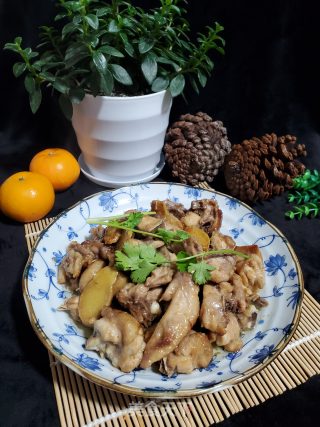 煎焗滑鸡的做法步骤：10