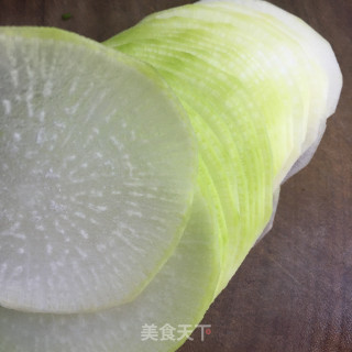 清炒萝卜丝的做法步骤：3
