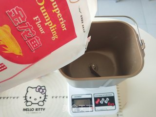 茼蒿猪肉锅贴的做法步骤：2