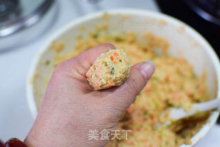 素菜丸子的做法步骤：6