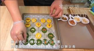 双色杏仁酥，食材简单，制作方便，香酥入口，酥脆到掉渣。的做法步骤：14