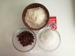 红豆松饼的做法步骤：1