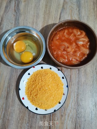 香酥鸡柳的做法步骤：1