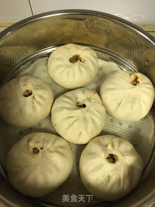 香菇白菜肉包的做法步骤：7