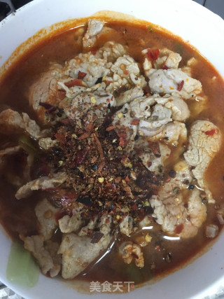 水煮肉片的做法步骤：10