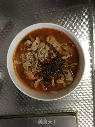水煮肉片的做法步骤：11