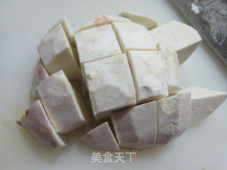 蛋饺奉化芋头煲的做法步骤：3