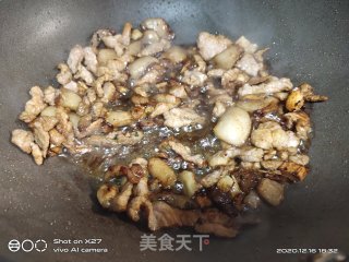 芸豆烧五花肉的做法步骤：6