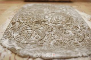 黑全麦印花饼干的做法步骤：13