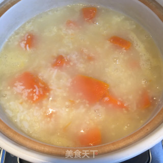 南瓜双米粥的做法步骤：6