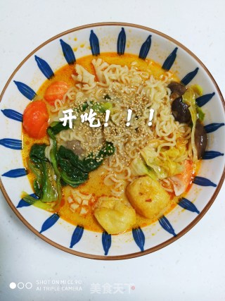 牛奶麻辣烫的做法步骤：7