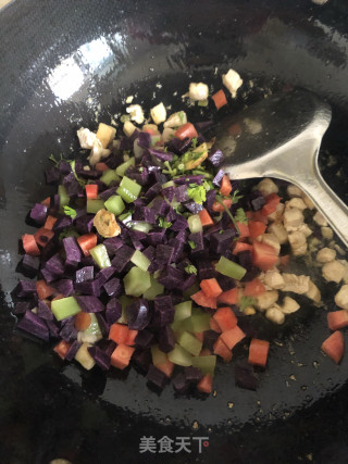 咖喱鸡肉杂蔬的做法步骤：4