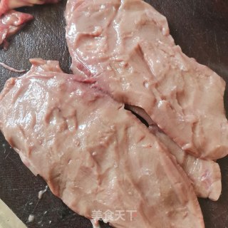 爆炒腰花的做法步骤：4