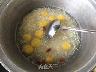醪糟南瓜丸子汤的做法步骤：3