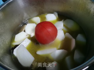 牛尾萝卜汤的做法步骤：10
