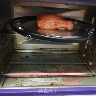 奥尔良烤鸡大腿的做法步骤：4