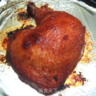 奥尔良烤鸡大腿的做法步骤：5