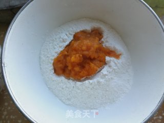 南瓜冬至圆的做法步骤：7