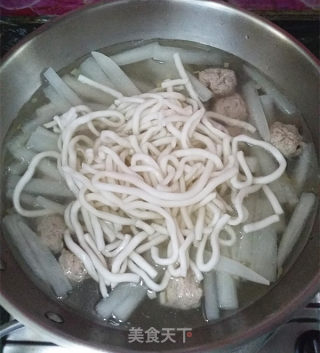 萝卜粉条肉圆汤的做法步骤：11
