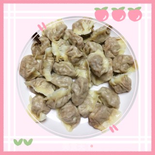 鸡肉猪肉白菜水饺的做法步骤：11