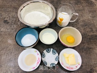 又香又软的绵绵吐司的做法步骤：1