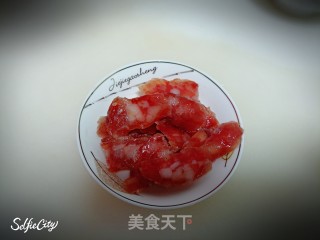菜花炒腊肠的做法步骤：3