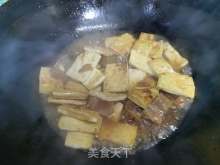 牛筋烧白干的做法步骤：5