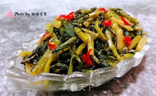 小炒雪里蕻的做法步骤：9