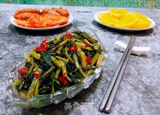 小炒雪里蕻的做法步骤：12