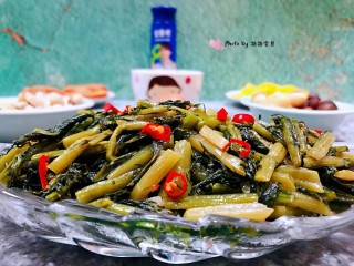 小炒雪里蕻的做法步骤：13