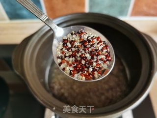 减脂鲜虾藜麦饭的做法步骤：2