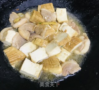 鸭肉炖豆腐#下饭菜#的做法步骤：6
