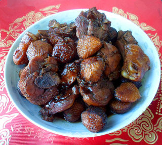 栗子炖鸡腿的做法步骤：9
