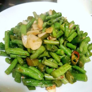青椒炒豇豆的做法步骤：9