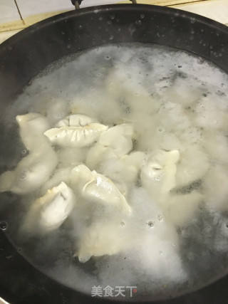 猪肉鸡肉萝卜水饺的做法步骤：8