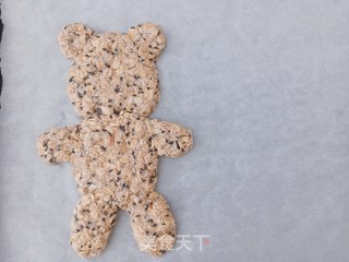 燕麦小熊饼干的做法步骤：4