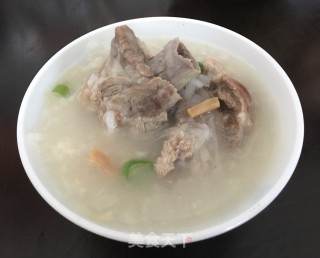 排骨萝卜粥的做法步骤：8