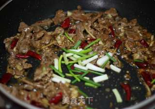 爆炒牛肉的做法步骤：9
