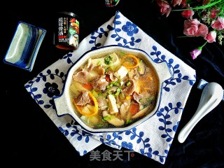 美味羊肉炖豆腐的做法步骤：10