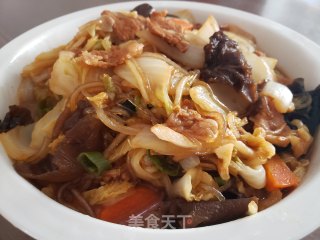 大白菜五花肉炖粉条的做法步骤：9