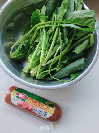 快手热汤面的做法步骤：1