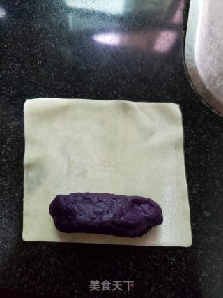 紫薯糖果酥的做法步骤：5