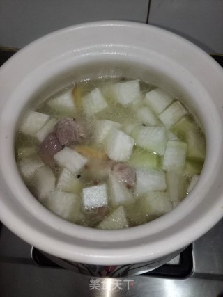 清炖羊肉萝卜汤的做法步骤：6