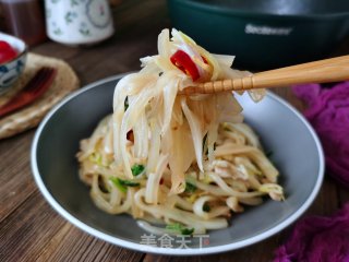家常炒白菜帮的做法步骤：10