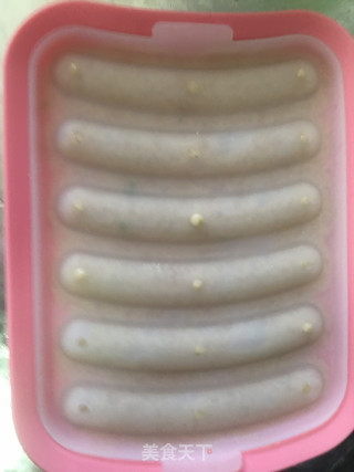 自制鸡肉肠的做法步骤：6