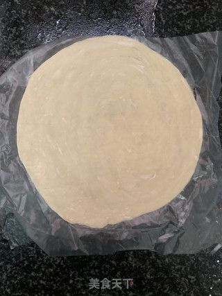 韭菜肉馅煎饼的做法步骤：8