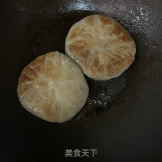 韭菜肉馅煎饼的做法步骤：12