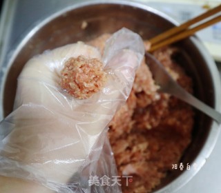 炸羊肉丸子❤️外酥里软小时候的味道❤️的做法步骤：7