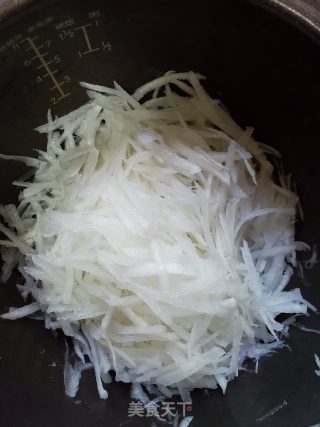 蒸萝卜丸子的做法步骤：3