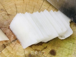 萝卜煎蛋汤的做法步骤：1